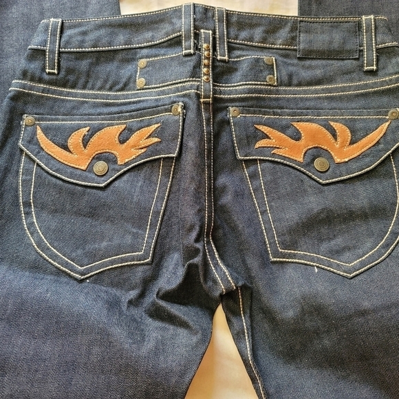 NWOT Men's Robin's Jean Wing Flap Pocket Size 33/34 - Picture 1 of 7